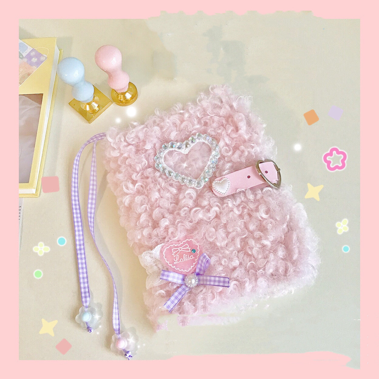 [Handmade] Cotton Candy Book Jacket