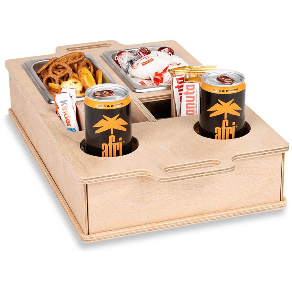 Snack Drinks Placed Sofa Wooden Box