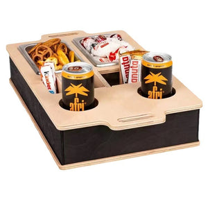 Snack Drinks Placed Sofa Wooden Box