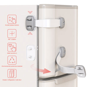 Safe Lock For Kids[No Tools Or Drilling]