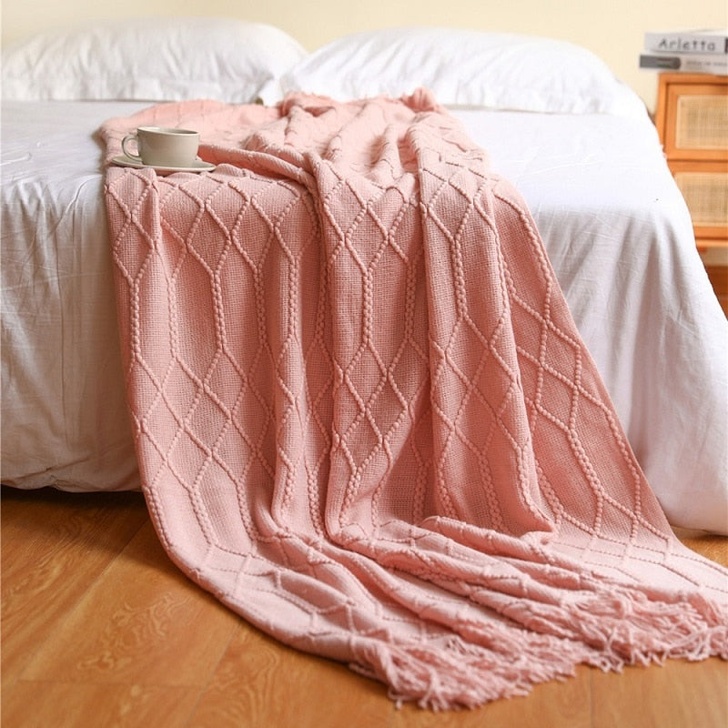 Waffle Embossed Blanket