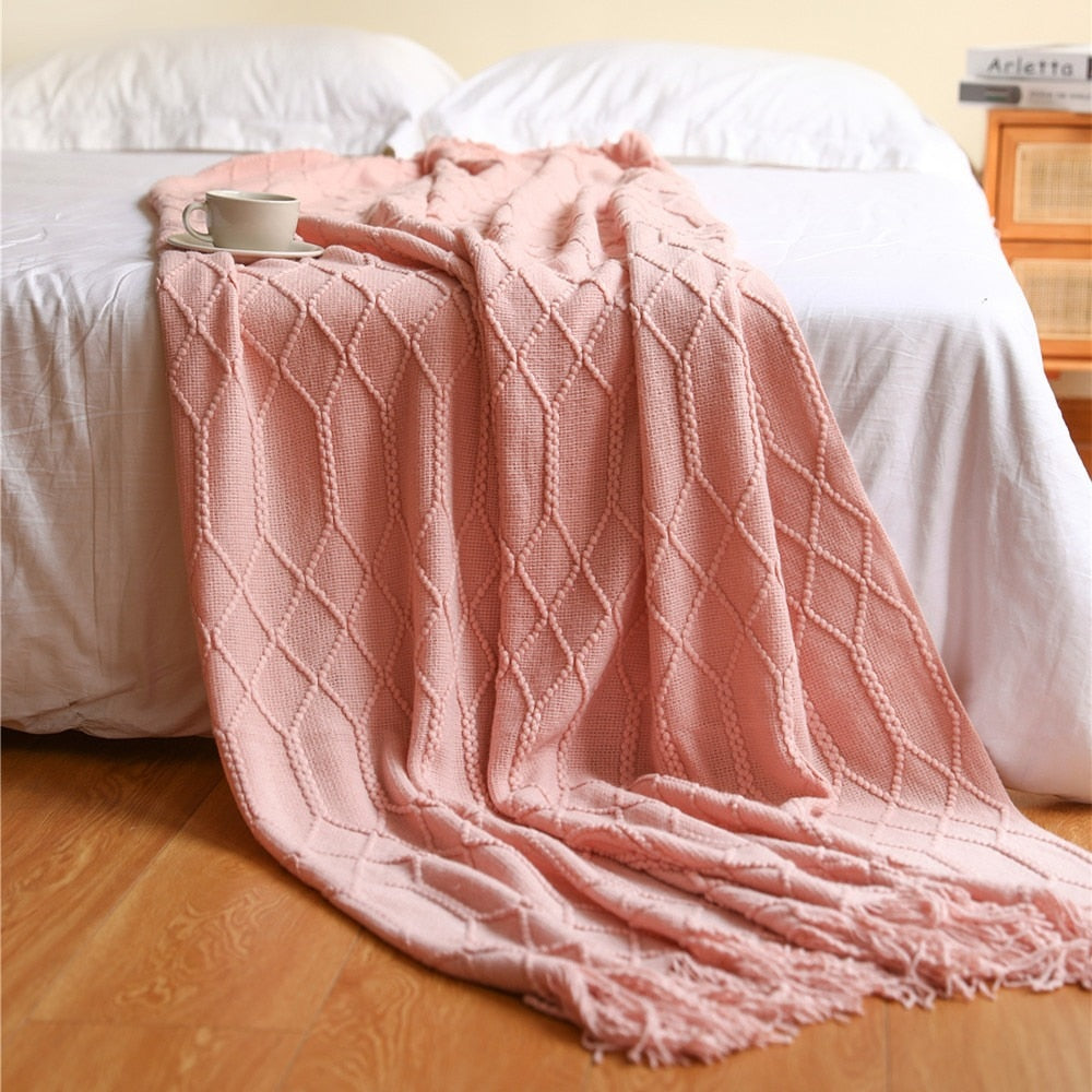 Waffle Embossed Blanket