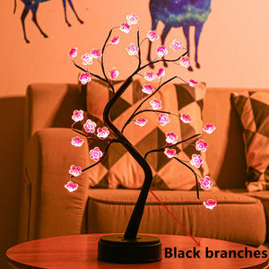 Mini-Baum-Tischlampe