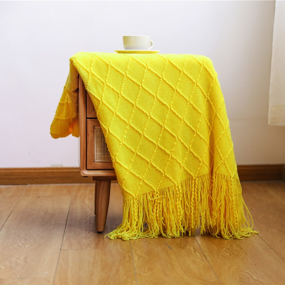 Waffle Embossed Blanket