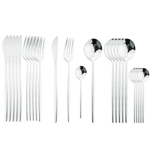 Golden Cutlery Set