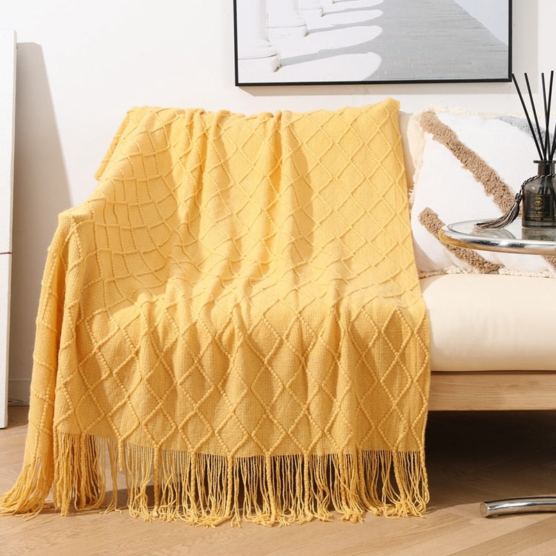 Waffle Embossed Blanket