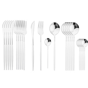 Golden Cutlery Set