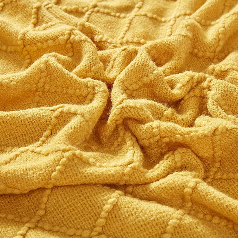 Waffle Embossed Blanket