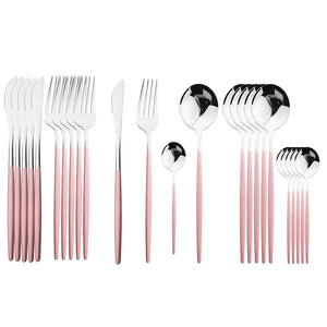 Golden Cutlery Set