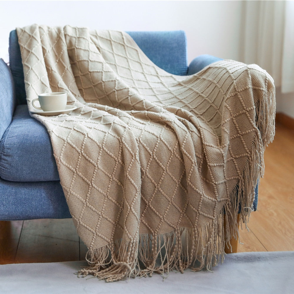 Waffle Embossed Blanket