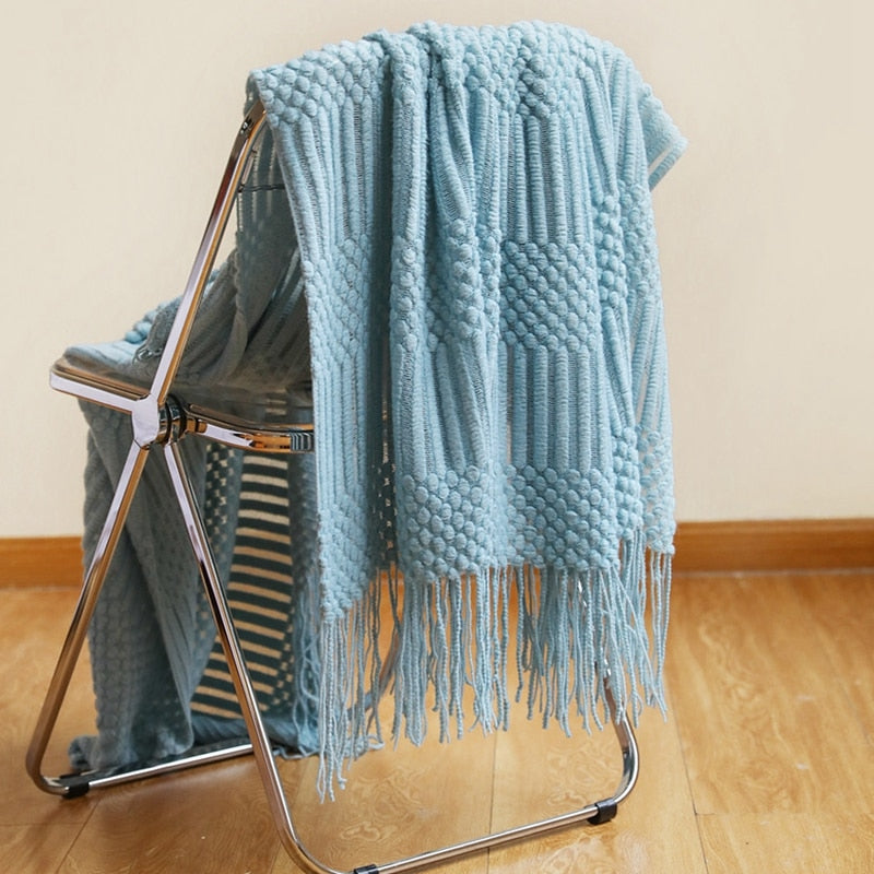 Waffle Embossed Blanket