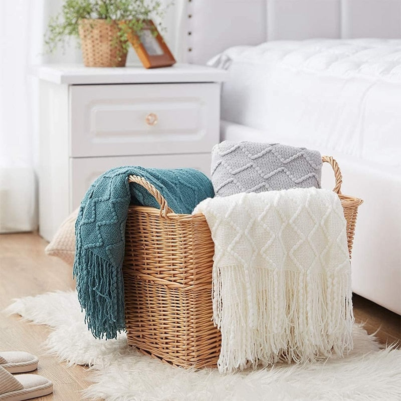 Waffle Embossed Blanket