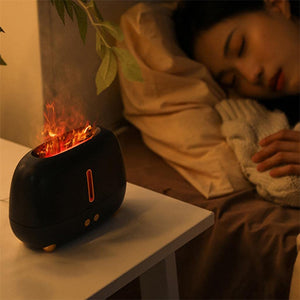 Flame Humidifier Essential Oil Diffuser